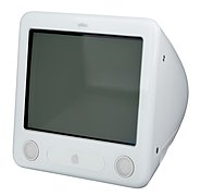 eMac, launched April 29, 2002