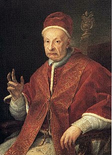 Papež Benedikt XIII. za jehož pontifikátu proběhl Svatý rok 1725