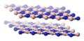 α-BN, гексагональний