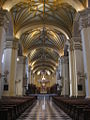Interior de la Catedral de Lima