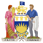 Escudo de armas de Australia Meridional (1936-1984)