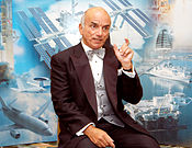 Dennis Tito, the 404th person in space and the first space tourist Dennis Tito.jpg