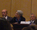 Dominique Schnapper à l'UNESCO (24 octobre 2008)