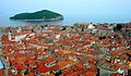 Dubrovniken parean Lokrum uhartea.