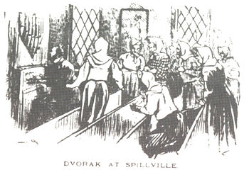 English: Antonin Dvorak in Spillville (Iowa) Č...