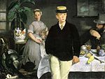 Edouard Manet: Le Déjeuner dans l'atelier («Frokost i atelieret», 1868)