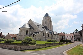 The church in Romagne-sous-Montfaucon