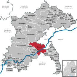 Erbach - Localizazion