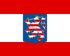 Flagge Großherzogtum Hessen mit Wappen.svg