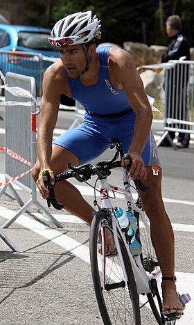 Francesc Godoyim Triathlon EDF Alpe d’Huez, 2010