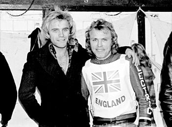 Freddie Starr and Reg Wilson at the GB V Young...
