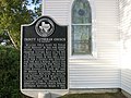 Texas State Historical Marker at Trinity Lutheran Church