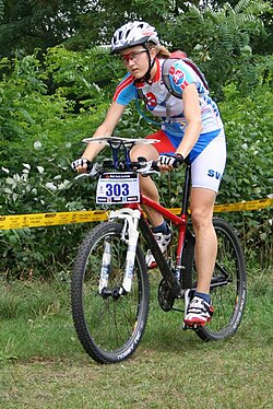 Hana Bajtošová na ME v MTBO 2009