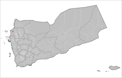 موقعیت شهرستان حیران در نقشه