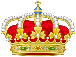 Heraldic Royal Crown of Spain Català: Corona R...