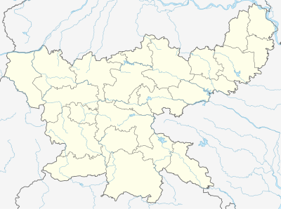 Location map India Jharkhand