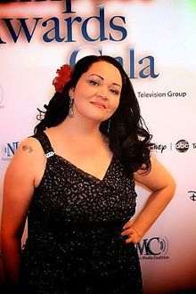Lopez at the National Hispanic Media Coalition's 16th Annual Impact Awards Gala