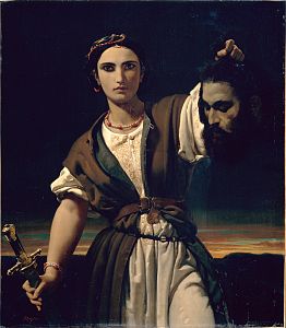 Judith aux portes de Béthulie (1847), musée des Beaux-Arts de Lyon.