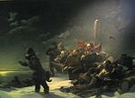 „Sohasem hátrálunk” Az osztrák-magyar expedíció válságos helyzete. Julius von Payer festménye