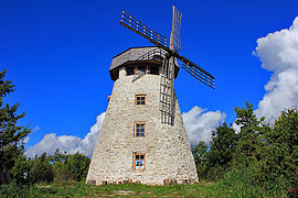 Windmühle auf der Insel Kassari