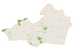 Mapa lokalizacyjna gminy Kiernozia