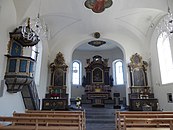 Innenraum der Galluskirche