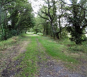 Chemin de randonnée sur la ligne Le Dorat-Magnac-Laval