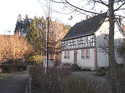 Teilansicht des Würtz'schen Münchhofs mit dem Wohnhaus aus dem 18. Jahrhundert