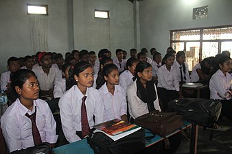 Orientation class at Galaxy HSS, Rajbiraj