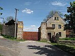 Oude boerderij in het dorp