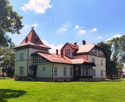 Historic manor house in Medyka