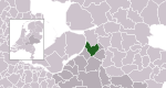 Carte de localisation d'Oldebroek