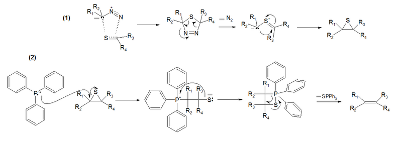Mecanismo de reacción Barton-Kellogg