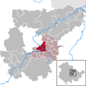 Poziția localității Mellingen