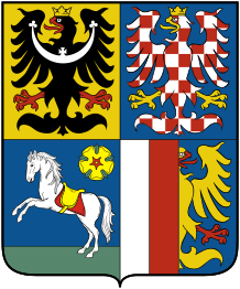 В гербе Моравскосилезского края