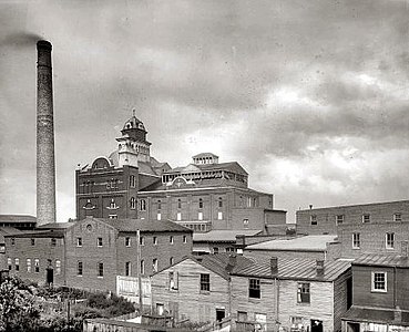 The National Capital Brewery Building in southeast Washington, DC