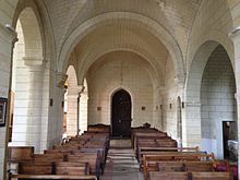 Vue intérieure église