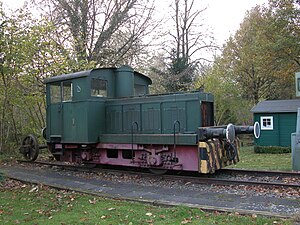 Nr. 601 von DWK im Bahnhof Kleinkummerfeld