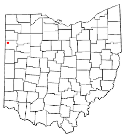 Vị trí trong Quận Van Wert, Ohio