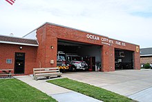 Ocean City Fire Department station Ocean City, MD Vol. Fire Co. Station (8317333460).jpg
