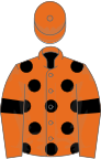 Orange, black spots and armlets