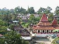 Le nagari (village traditionnel minangkabau) de Pariangan à Sumatra occidental