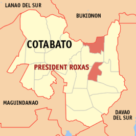 Kaart van President Roxas