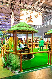 Stand von Planet Zoo auf der Gamescom 2019