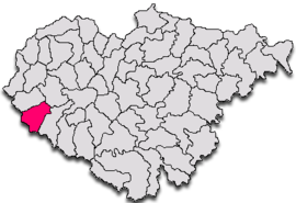 Location in Sălaj County