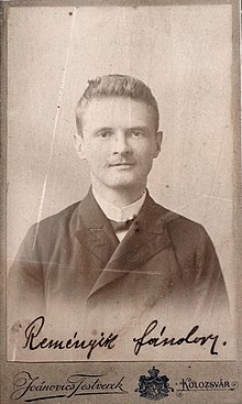 Description de l'image Reményik Sándor költő.jpg.