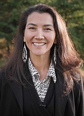 Mary Peltola became the first Alaska Native elected to the U.S. House of Representatives. Rep. Mary Peltola headshot (cropped).jpg