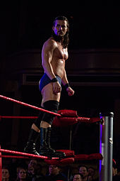 Cole at Supercard of Honor VII in April 2013 RoH Supercard of Honor VII Adam Cole.jpg