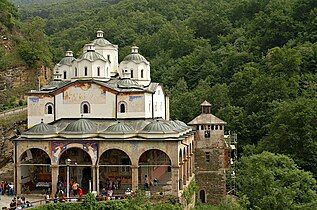 Iglesia del monasterio de Osogovo.