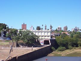 Salto, Blick vom Hafen aus